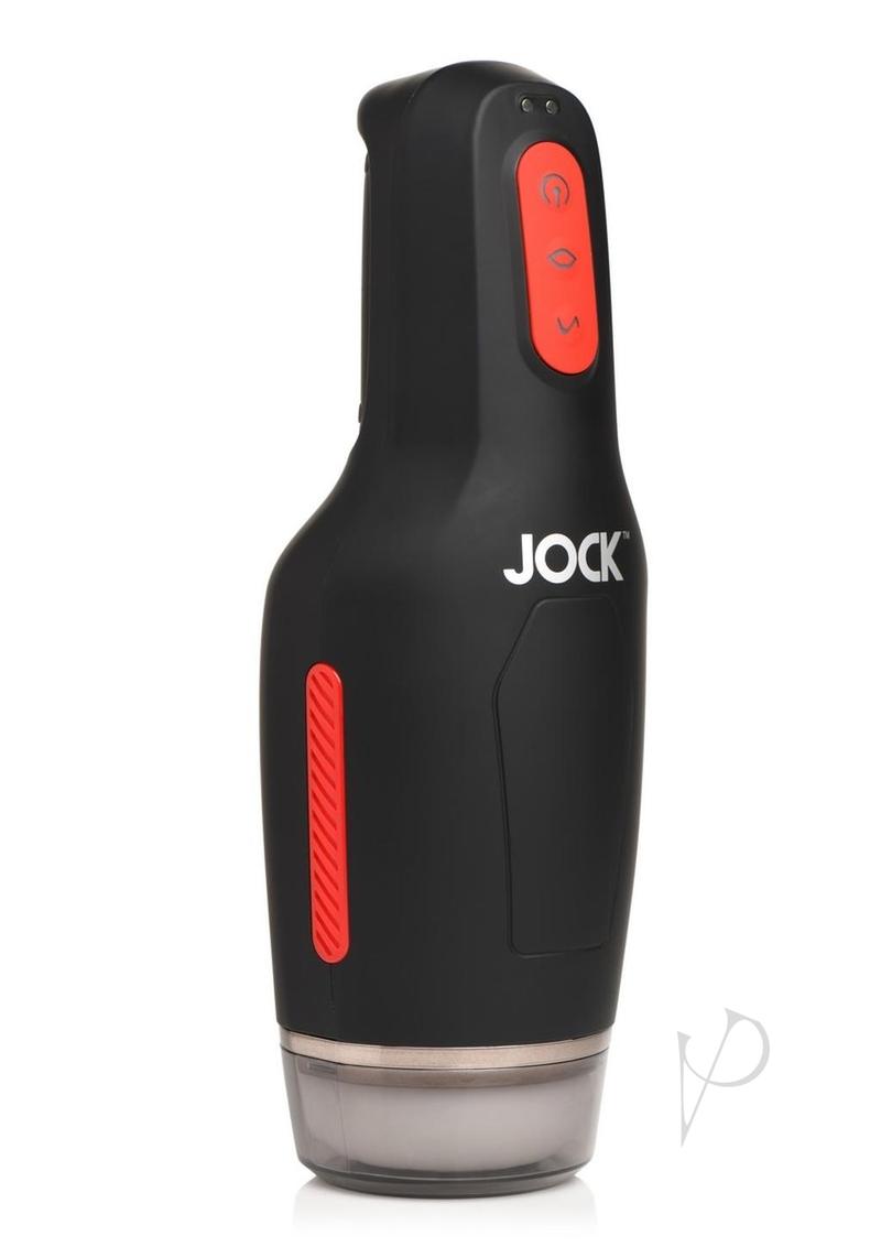 Jock 15x Suck Vibrating Masturbator Blk