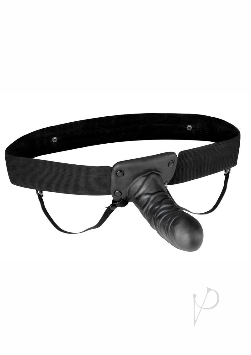 Lux F Unisex Vibe Hollow Strap On Dildo
