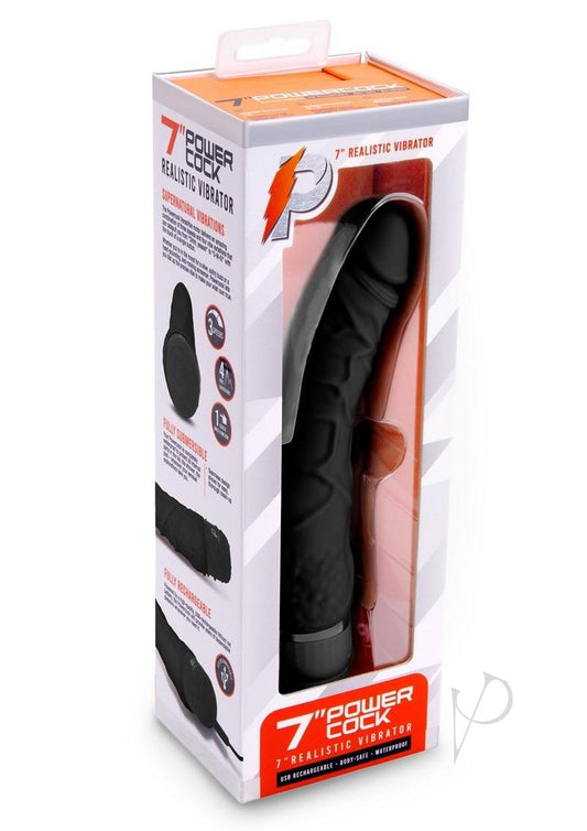 Pc Realistic Vibrator 7 Black