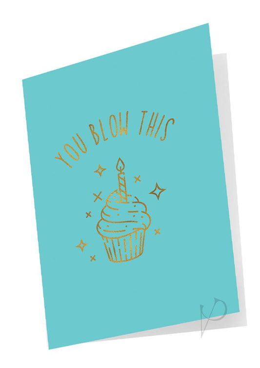 Naughty Note You Blow This Greeting Card