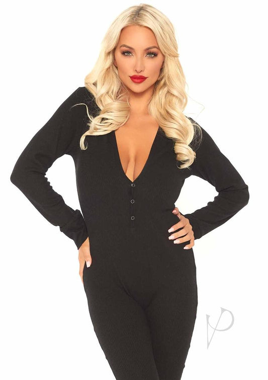 Cozybrush Long John W/flap M/l Blk(spec)