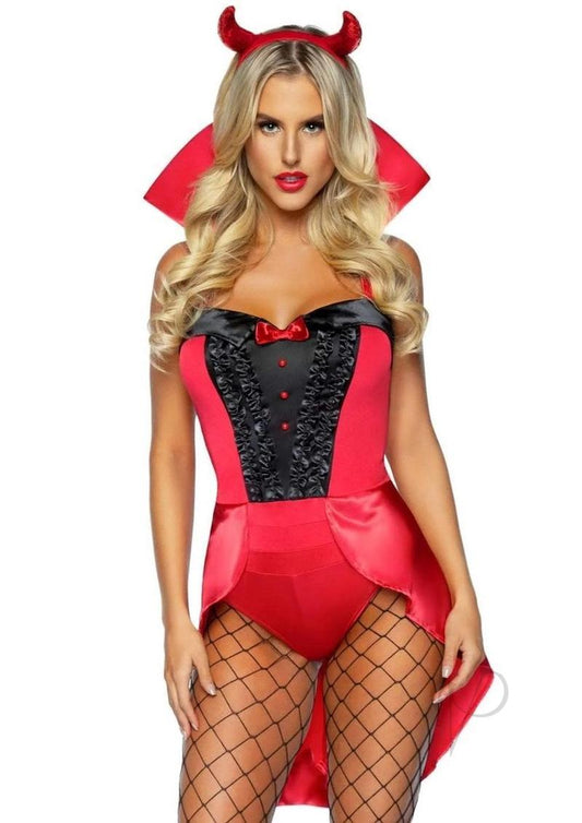 Devilish Darling 3pc Xs Red(disc)