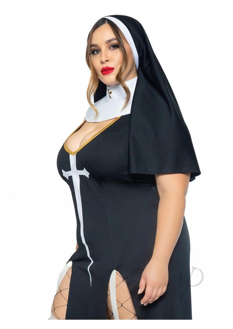 Sultry Sinner 3pc 3x/4x Blk/wht(sale)