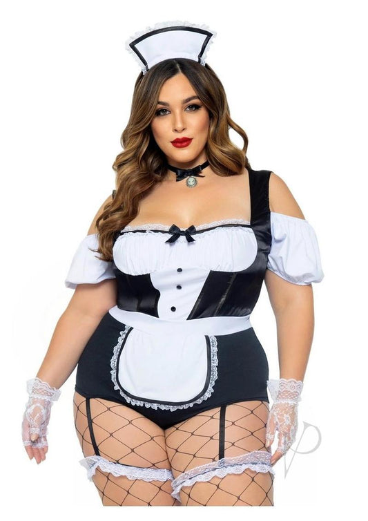 Foxy Frenchie 3pc 3x/4x Blk/wht(sale)