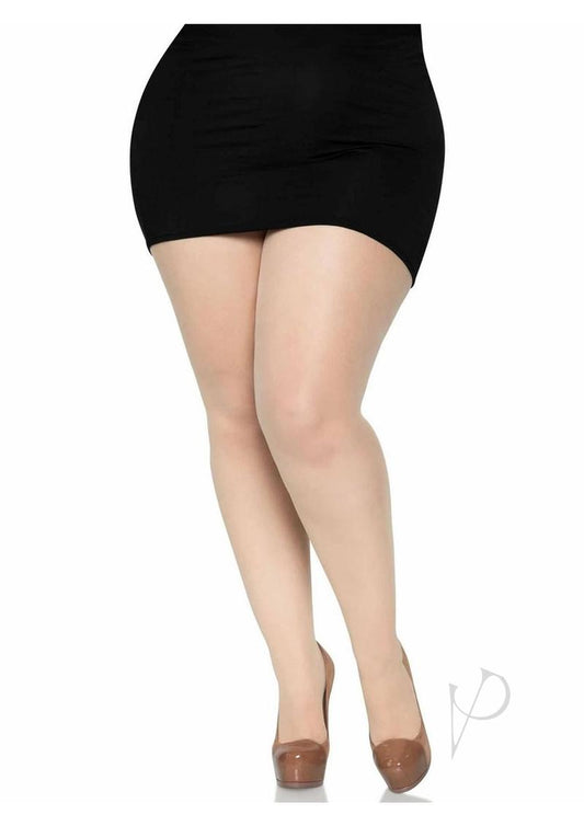 Backseam Sheer Hose 1x-2x Nude