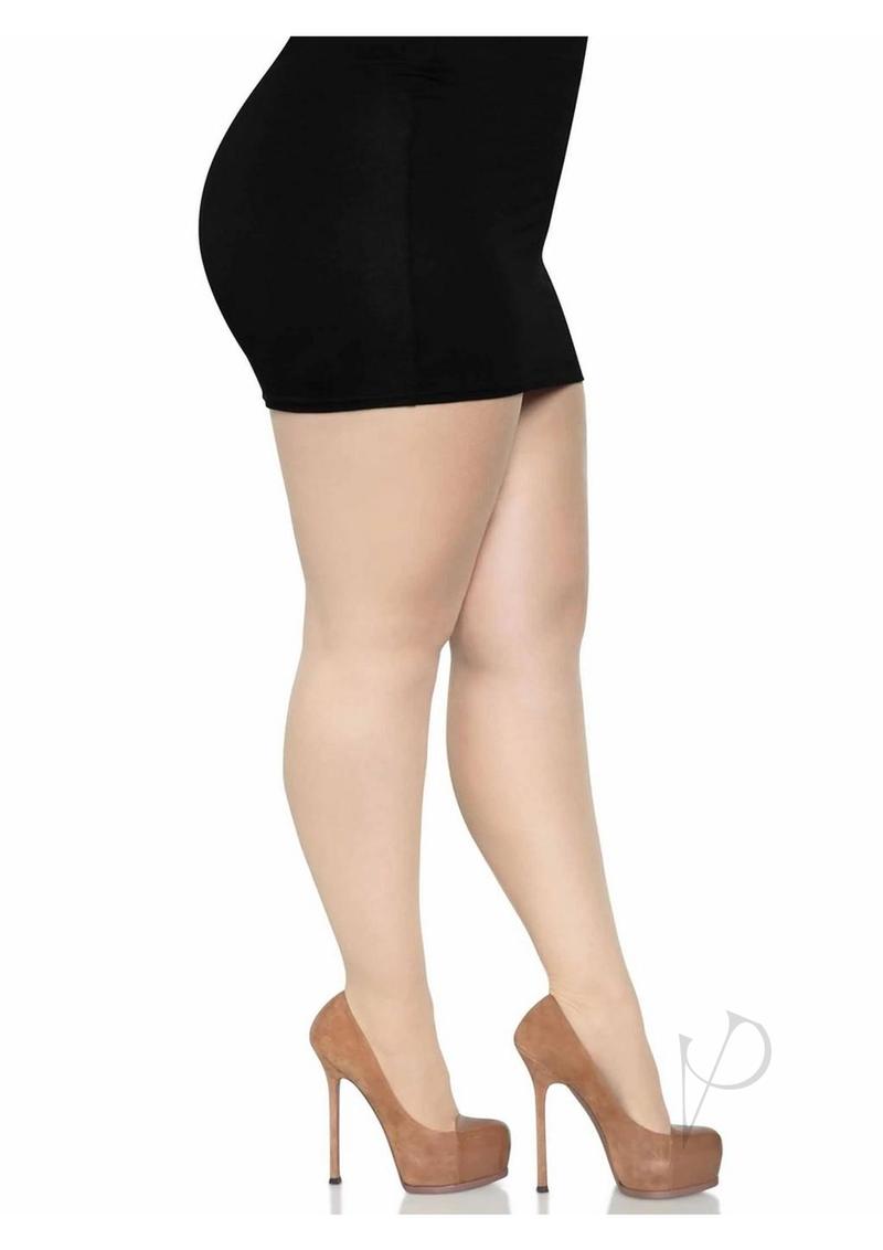 Backseam Sheer Hose 1x-2x Nude