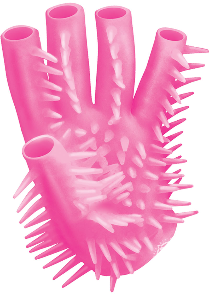 Masturbating Glove Pink