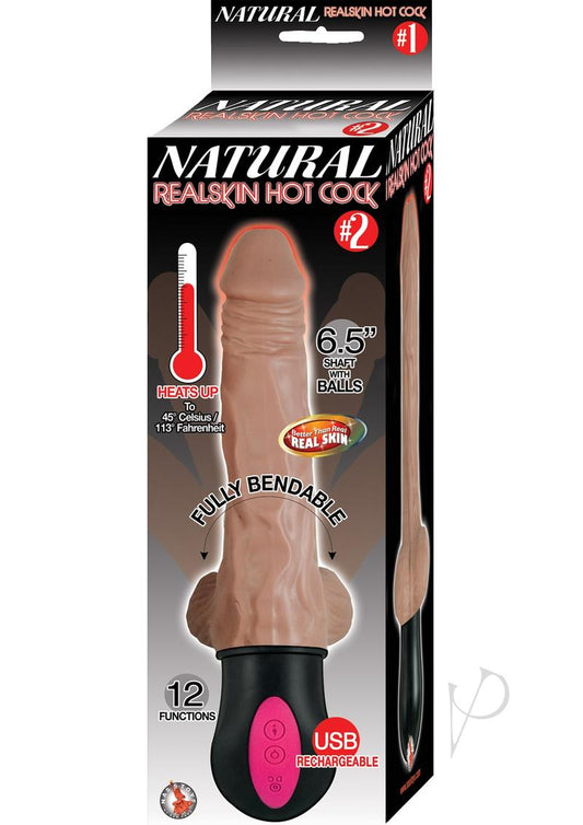 Natural Realskin Hot Cock 2 Brown