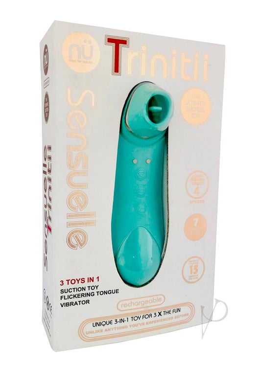 Sensuelle Trinitii Suction Tongue E-blue