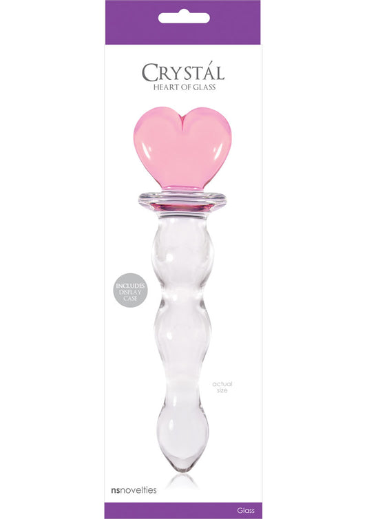 Crystal Heart Of Glass Pink