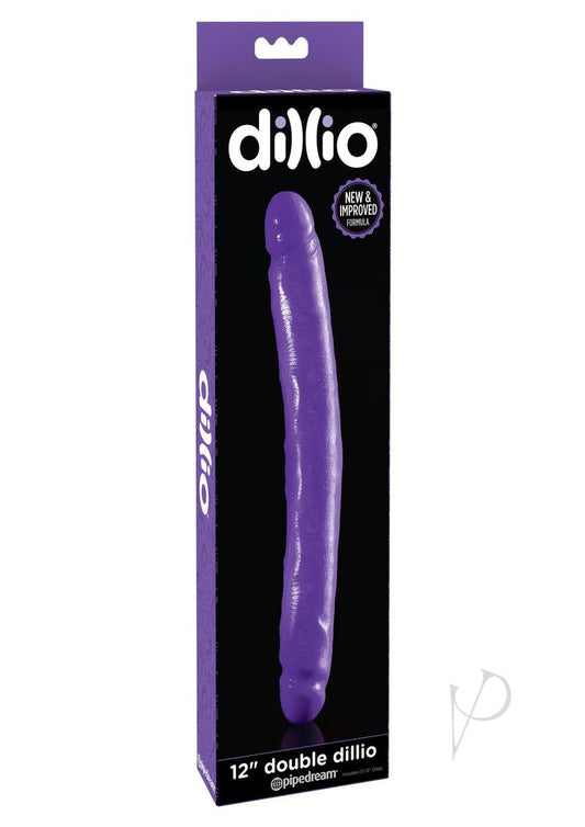 Dillio Double Dong 12 Purple