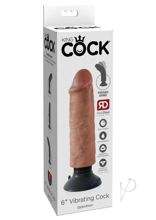 Kc 6 Vibrating Cock Tan