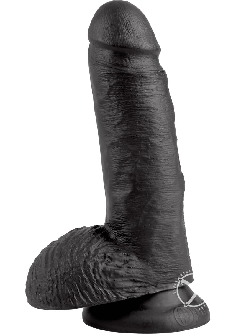 Kc 7 Cock W/balls Black