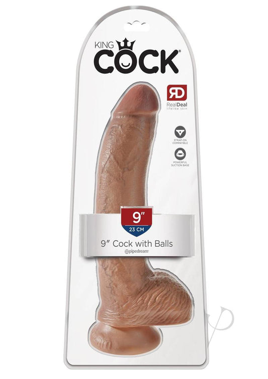 Kc 9 Cock W/balls Tan