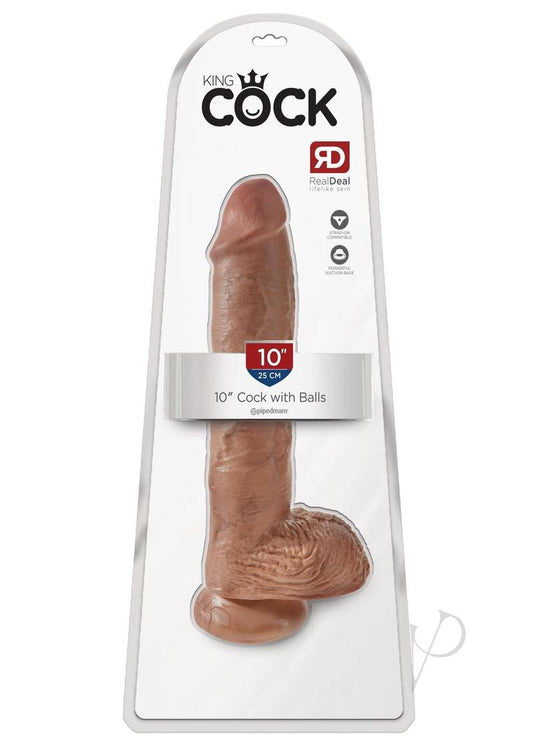 Kc 10 Cock W/balls Tan