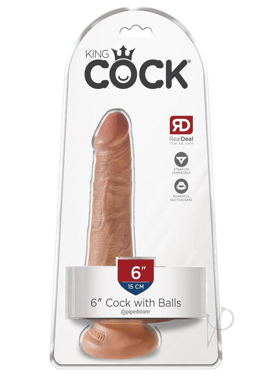Kc 6 Cock W/balls Tan