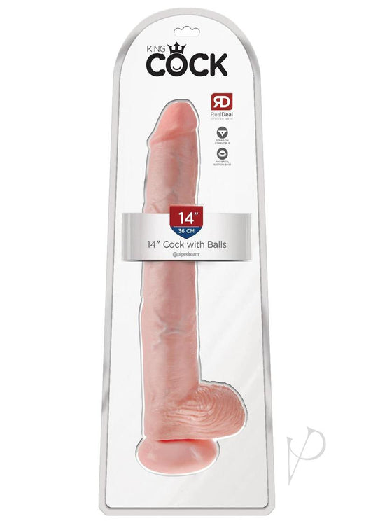 Kc 14 Cock W/balls Flesh
