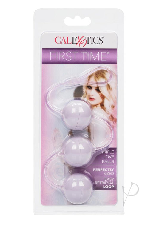 First Time Love Balls Triple Loverpurple