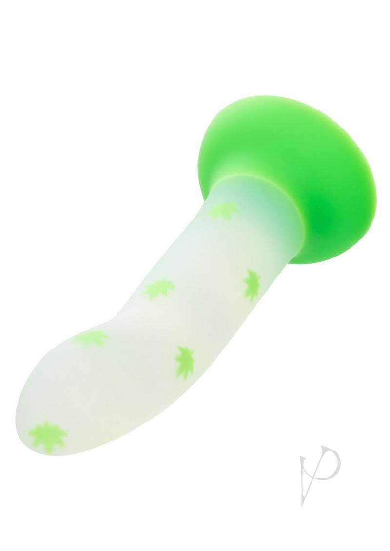 Glow Stick Leaf Dildo Green