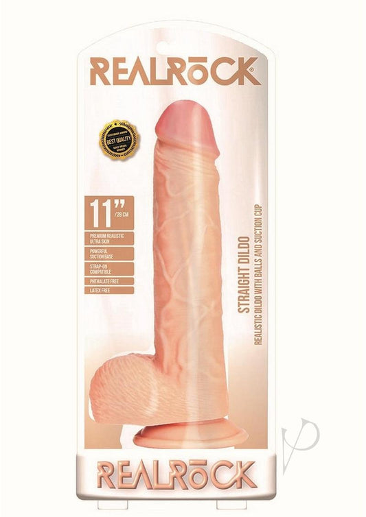 Realrock Straight W/balls 11 Vanilla