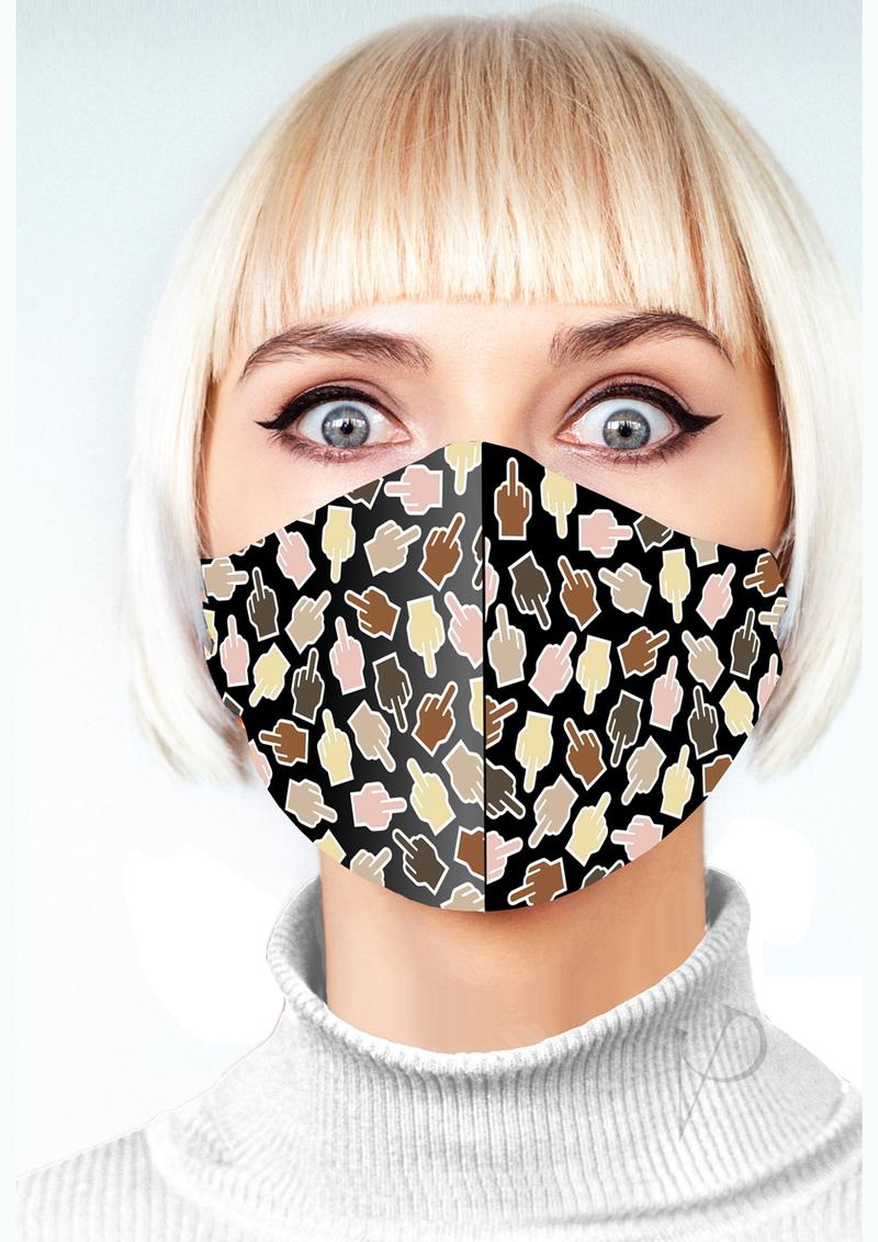 Super Fun F U Finger Mask(disc)