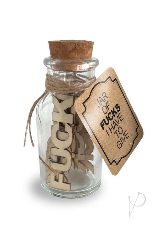 Jar Of Fucks I Have To Give 15 Pc