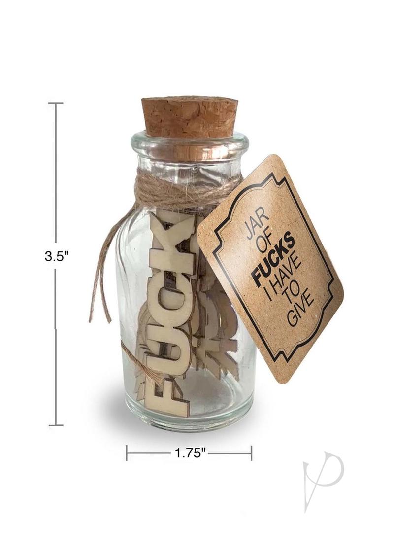 Jar Of Fucks I Have To Give 15 Pc