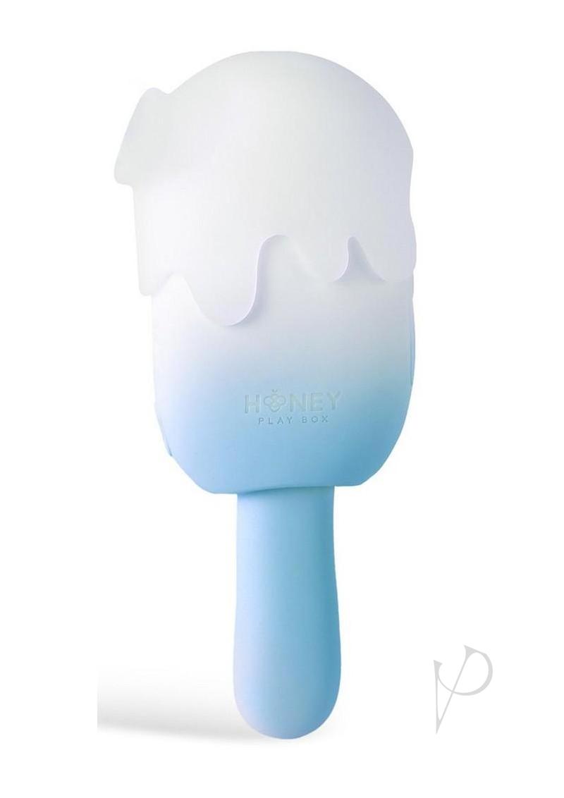 Bite Me Cream Pop Stimulator Blu/wht