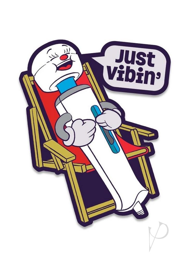 Fuck Buddies Just Vibin Enamel Pin