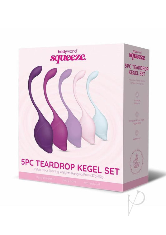 Bw Squeeze Teardrop Kegels 5pc 37-115g