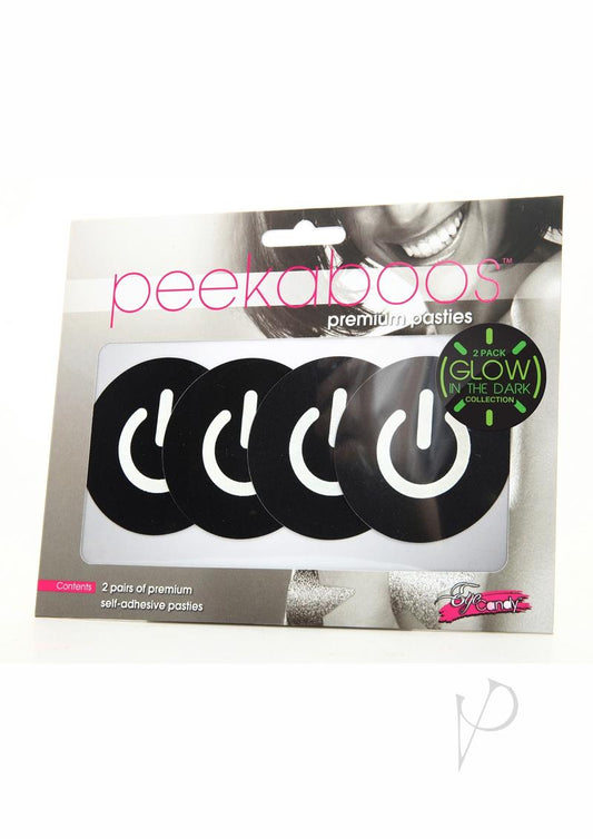 Peekaboo Glow In Dark Power Button(sale)