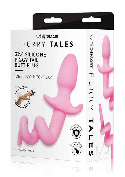 Whipsmart Play Tails Silic Piggy 3 Pnk