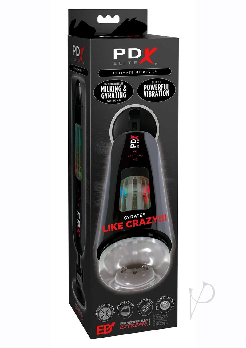 Pdx Elite Ultimate Milker 2 Blk/clr