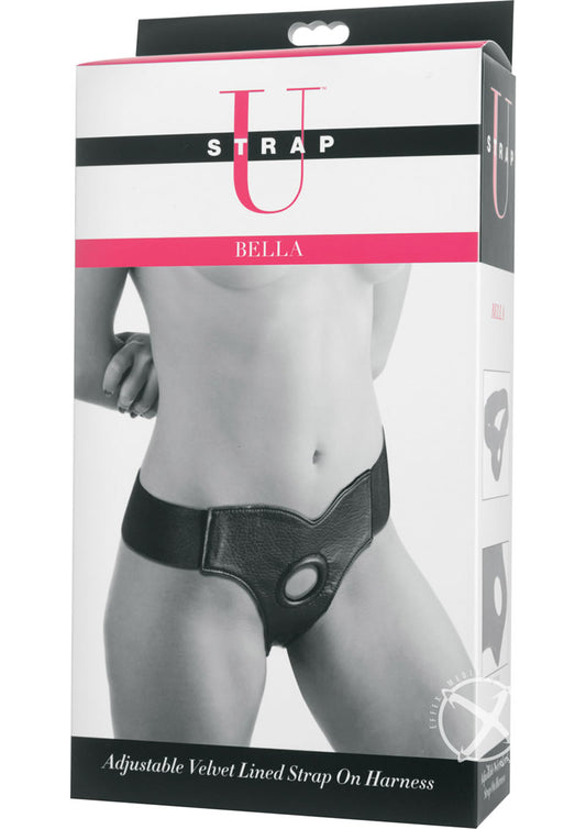 Strap U Bella Velvet Lined Harness