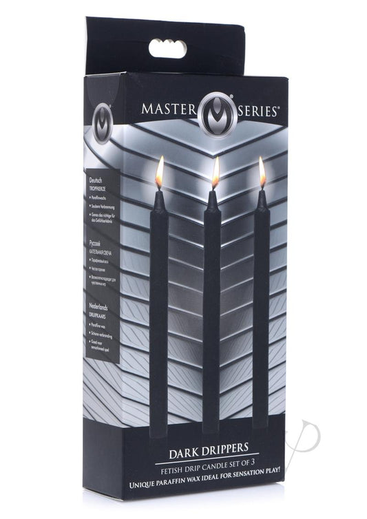 Ms Dark Drippers Fetish Candles 3pc