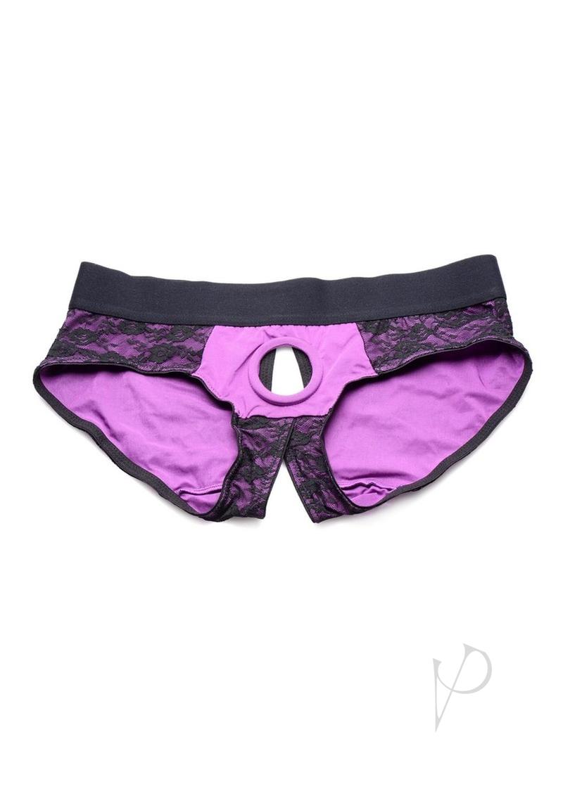 Strap U Lace Envy Crotchless2xlpur(sale)
