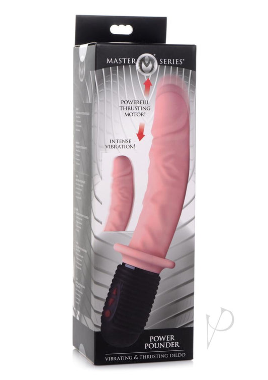 Ms 10x Vibe/thrust Dildo Vanilla