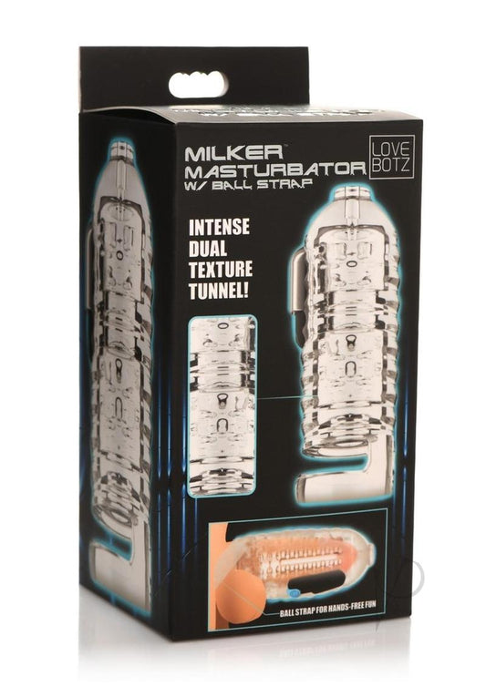 Lovebotz Milker Tpe Masturbator W/strap