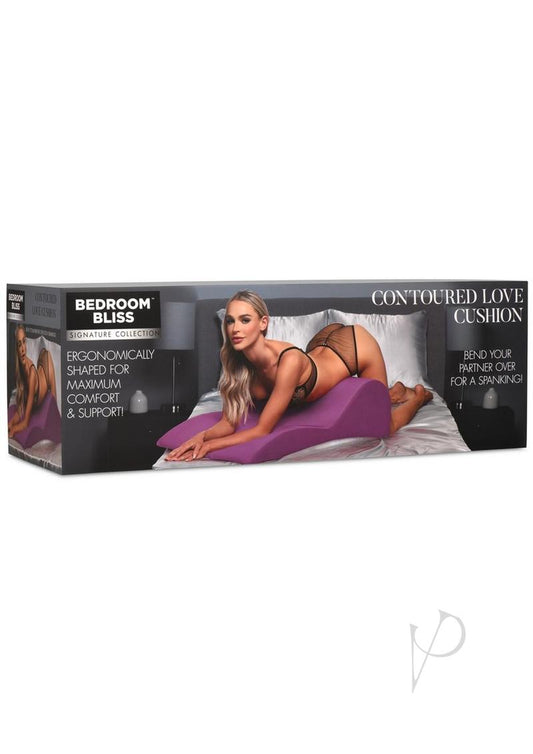 Bedroom B Contoured Cushion Purple