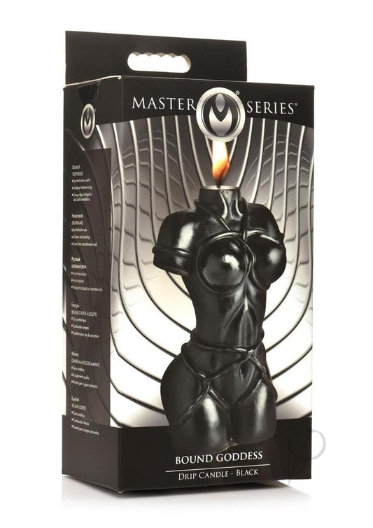 Ms Bound Goddess Drip Candle Blk